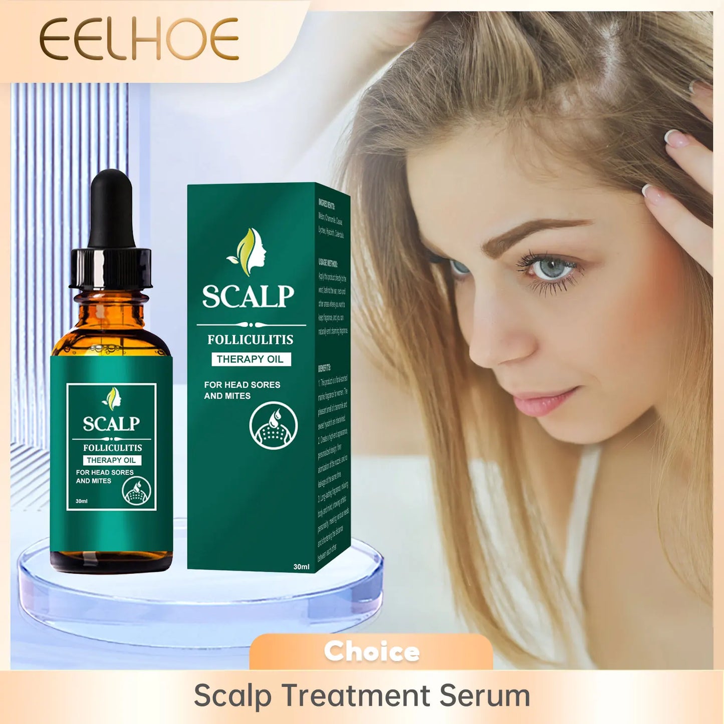 Scalp Treatment Serum – Hair Growth & Anti-Dandruff
