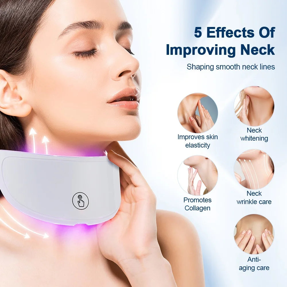 7 in 1 LED Light Therapy Face & Neck Mask