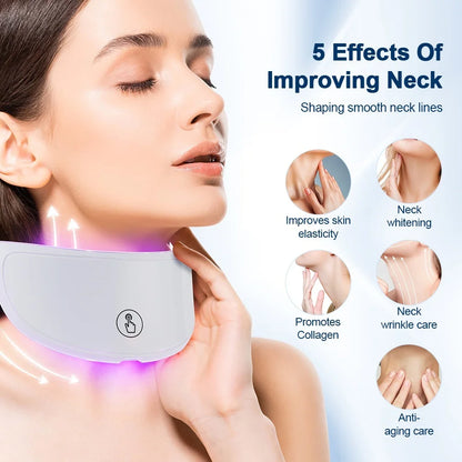 7 in 1 LED Light Therapy Face & Neck Mask